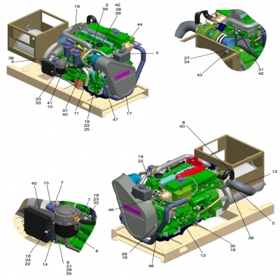Engine, continued  發(fā)動(dòng)機(jī)，&ldquo;GM93289,&rdquo;&ldquo;GM93285,&rdquo;&ldquo;GM91650,&rdquo;&ldquo;GM85414,&rdquo;&ldquo;GM85412,&rdquo;&ldquo;GM85410,&rdq